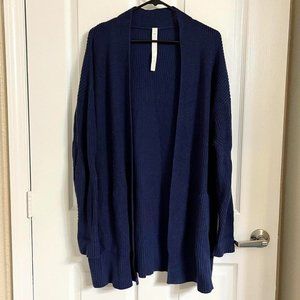 lululemon athletica Navy Blue Cardigan